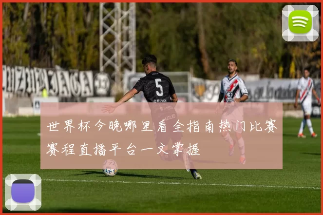 世界杯今晚哪里看全指南热门比赛赛程直播平台一文掌握